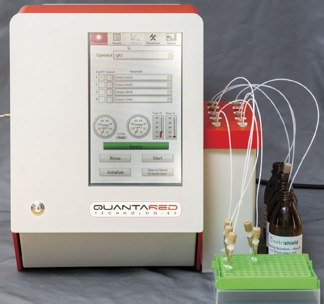 QuantaRed Technologies基于QCL的尿液分析儀